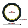 Beast Rings Cockring silicone Beast Ring 36mm Noir-Jaune
